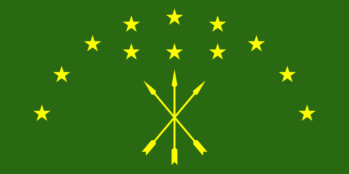 Adygea flag logo